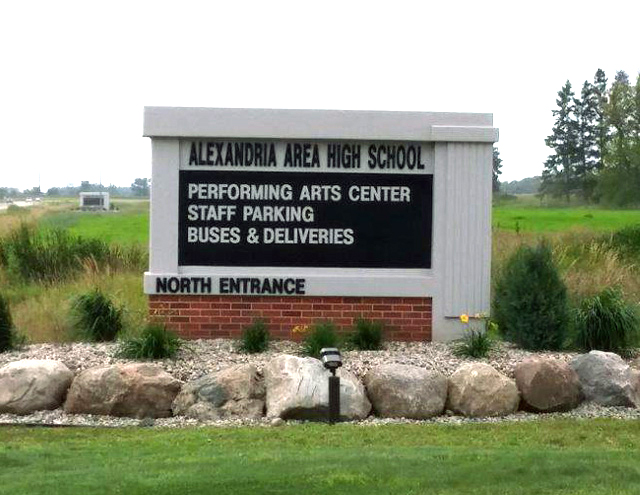 Signs_By_Benchmark_foam_monument_sign_Alexandria_High_School_North_WM640